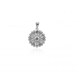 925 Silver Cubic Zirconia Pendant