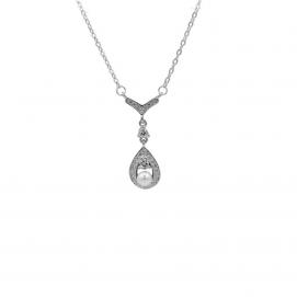 925 Silver Cubic Zirconia Necklace