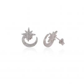 925 Silver Cubic Zirconia Earring