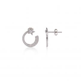 925 Silver Cubic Zirconia Earring