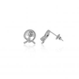 925 Silver Cubic Zirconia Earring