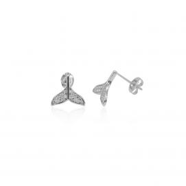 925 Silver Cubic Zirconia Earring