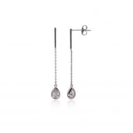 925 Silver Cubic Zirconia Earring