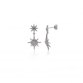 925 Silver Cubic Zirconia Earring