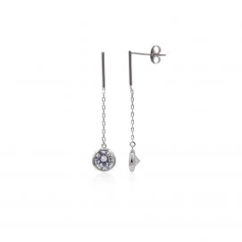 925 Silver Cubic Zirconia Earring