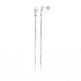 925 Silver Cubic Zirconia Earring