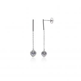 925 Silver Cubic Zirconia Earring