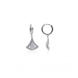 925 Silver Cubic Zirconia Earring