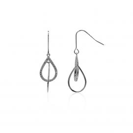 925 Silver Cubic Zirconia Earring