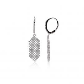 925 Silver Cubic Zirconia Earring