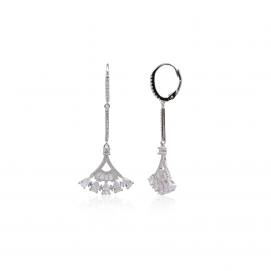 925 Silver Cubic Zirconia Earring
