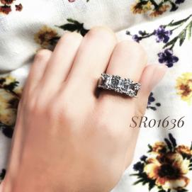 925 Silver Cubic Zirconia Ring