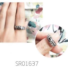 925 Silver Cubic Zirconia Ring