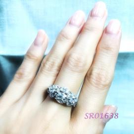 925 Silver Cubic Zirconia Ring