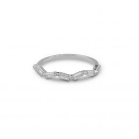 925 Silver Cubic Zirconia Ring