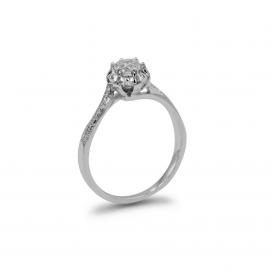 925 Silver Cubic Zirconia Ring