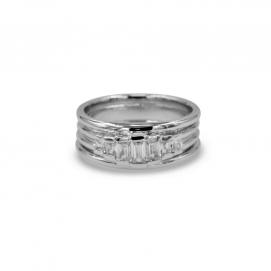 925 Silver Cubic Zirconia Ring