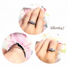 925 Silver Cubic Zirconia Ring