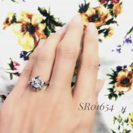 925 Silver Cubic Zirconia Ring