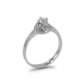 925 Silver Cubic Zirconia Ring