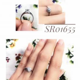 925 Silver Cubic Zirconia Ring