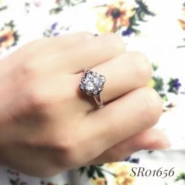 925 Silver Cubic Zirconia Ring