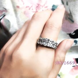 925 Silver Cubic Zirconia Ring