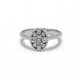 925 Silver Cubic Zirconia Ring