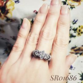 925 Silver Cubic Zirconia Ring