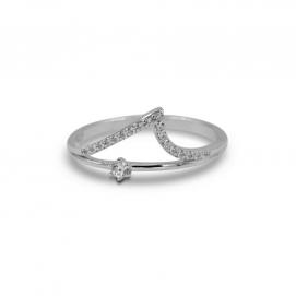 925 Silver Cubic Zirconia Ring