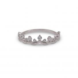 925 Silver Cubic Zirconia Ring