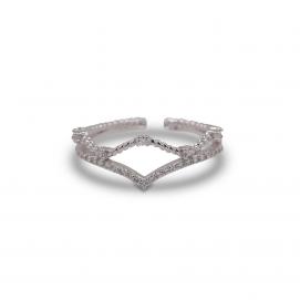925 Silver Cubic Zirconia Ring
