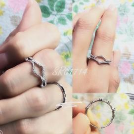 925 Silver Cubic Zirconia Ring