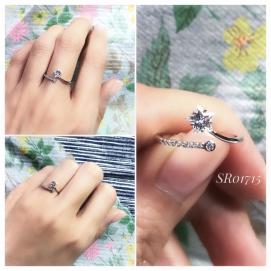 925 Silver Cubic Zirconia Ring