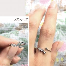 925 Silver Cubic Zirconia Ring