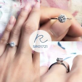 925 Silver Cubic Zirconia Ring