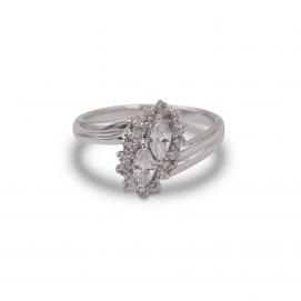 925 Silver Cubic Zirconia Ring