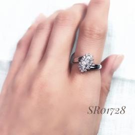 925 Silver Cubic Zirconia Ring