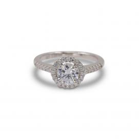 925 Silver Cubic Zirconia Ring