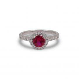 925 Silver Cubic Zirconia Ring