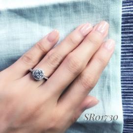 925 Silver Cubic Zirconia Ring