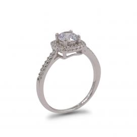 925 Silver Cubic Zirconia Ring