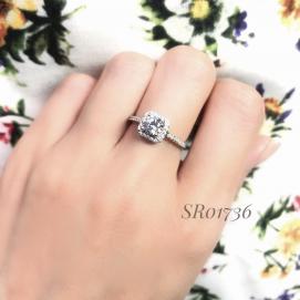 925 Silver Cubic Zirconia Ring