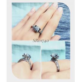 925 Silver Cubic Zirconia Ring