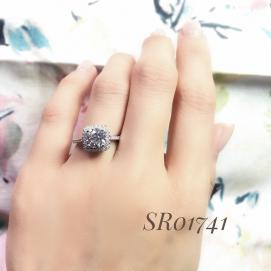 925 Silver Cubic Zirconia Ring