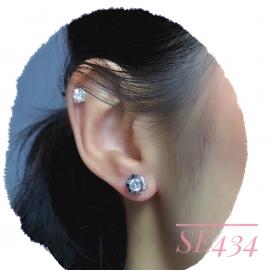 925 Silver Cubic Zirconia Earrings
