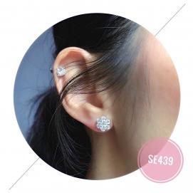 925 Silver Cubic Zirconia Earrings