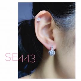 925 Silver Cubic Zirconia Earrings