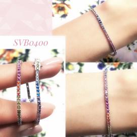 925 Silver Cubic Zirconia Bracelet