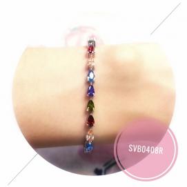 925 Silver Cubic Zirconia Bracelet